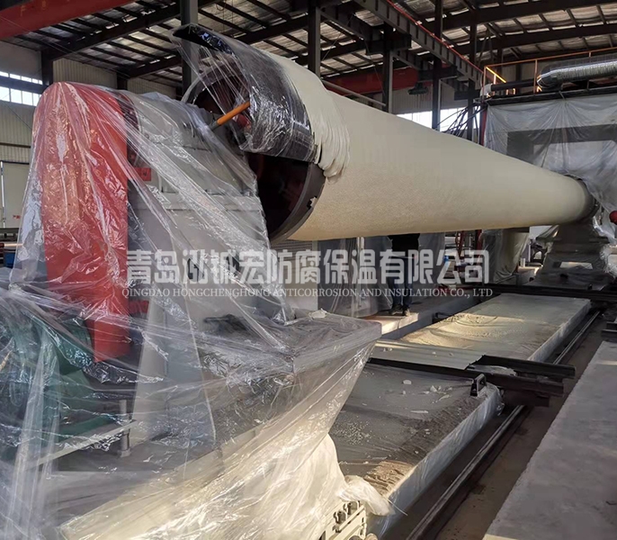 PE缠绕喷涂发泡设备