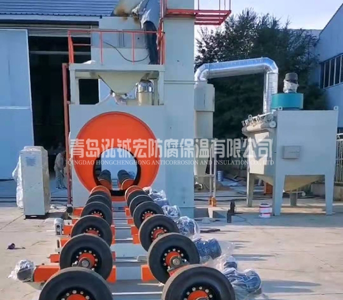 钢管外壁除锈设备